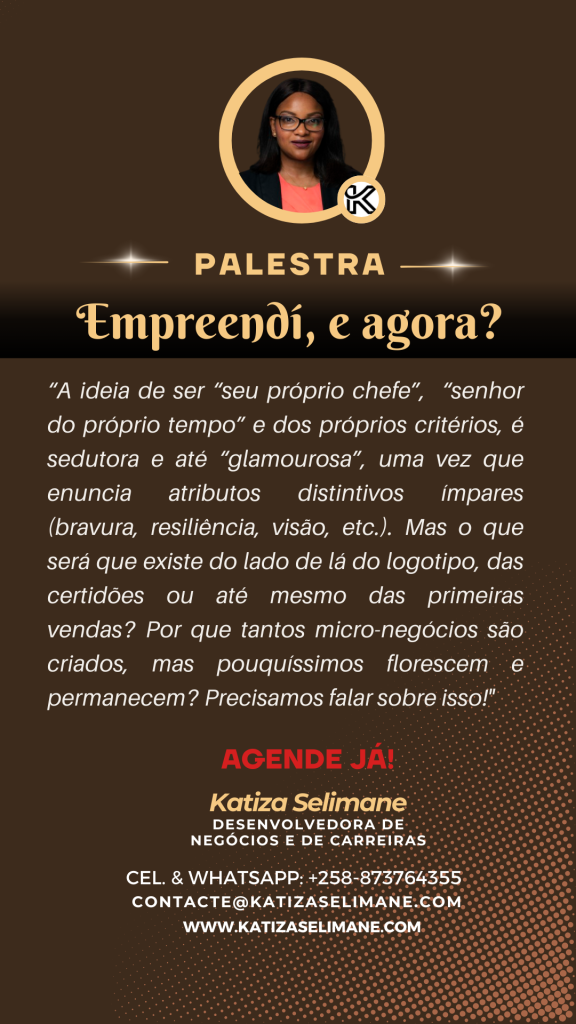 Empreendi, e agora?